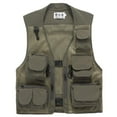 thumbnail image 3 of Fly Fishing Vest Breathable Padded Jacket Fishing Vest Fishing, Hiking, Climbing, Journalists, Photography -, 3 of 6