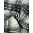 thumbnail image 6 of INSPIRE CHIC Women's Pinafore Tartan Checks Braces A-Line Suspender Skirt M Black Grey, 6 of 7