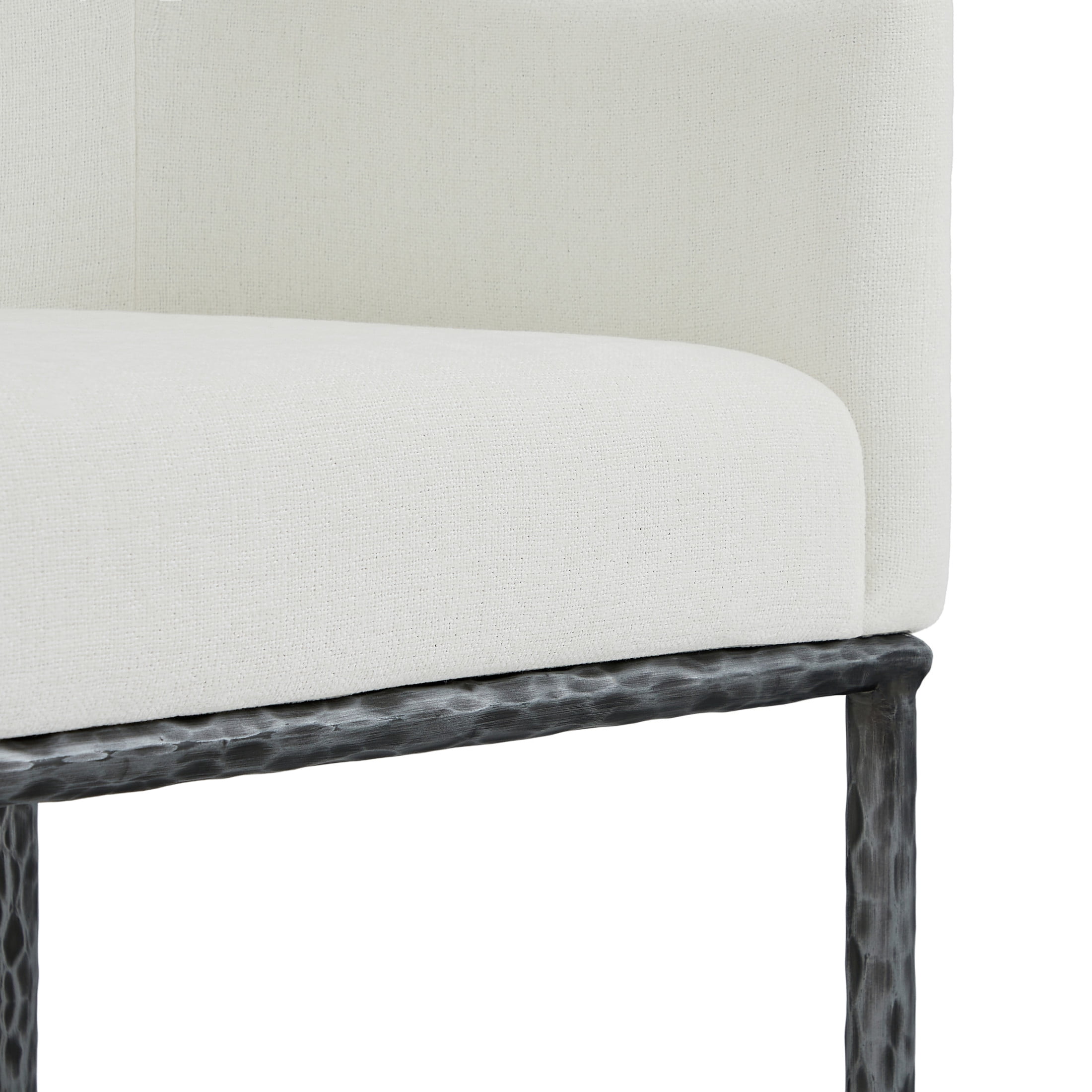 Christopher Knight Home 5-Piece Round Dining Set, Pedestal Table with Upholstered Armchairs, Black+Forged Pewter