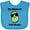 Turquoise, variant on Inktastic Cool Beans Mama Boys or Girls Baby Bib
