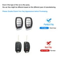 thumbnail image 2 of for Hyundai Elantra Key Fob Cover,Soft TPU 360 Degree Protector Key Holder with Keychain Compatible with 2021 2020 2019 Hyundai Elantra Ioniq Sonata Tucson Elantra GT 3/4 Button Smart Key, 2 of 6