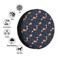 thumbnail image 2 of Kdxio Cartoon Fox for Tire Cover Wheel Protectors Tyre Covers Weatherproof Wheel Covers Universal Fit for Trailer Rv SUV Truck Camper Travel Trailers 15 inch, 2 of 5