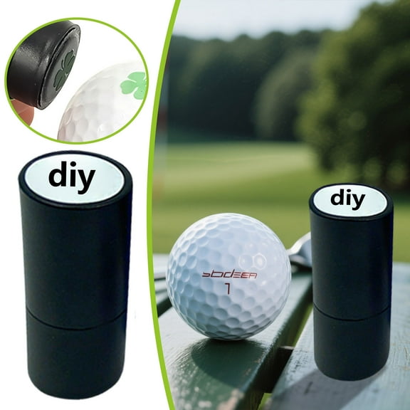 Personalized Golf Ball Stamp Custom Name Marker for Golfers Gift Idea