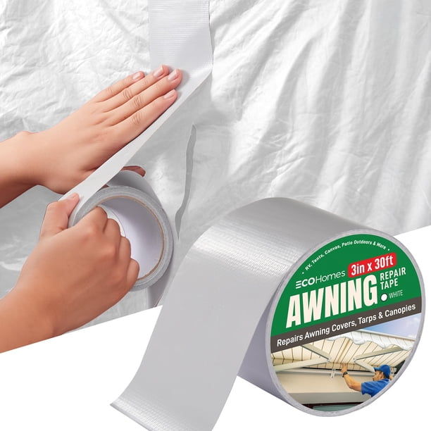Cinta de Reparación ECOHomes Impermeable Autoadhesiva Blanca