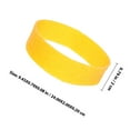 thumbnail image 2 of REOFLYUP 58 Pcs Élastiques Résistants Jaunes pour Fixation Quotidienne, 2 of 8