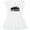 AA-White, variant on Inktastic Pittsburgh Skyline Grunge Girls Toddler Dress