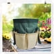thumbnail image 4 of Bolsa de herramientas de jardinería con 6 bolsillos para herramientas, lona Oxford impermeable con tela, bolsa de almacenamiento multifuncional resistente al desgaste Rojo Verde, 4 of 5