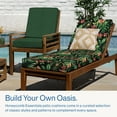 thumbnail image 3 of Oahu Tropical Black Essentials Chaise Lounge Cushion, 3 of 7
