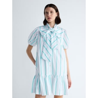 free assembly women's cotton midi dress with puff sleeves reviews Free Assembly Women's and Women's Plus Cotton Midi Dress with Puff Sleeves, Sizes XS-4X