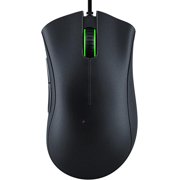 DeathAdder Essential Gaming Mouse: 6400 DPI Optical Sensor - 5 Programmable Buttons - Mechanical Switches - Rubber Side Grips - Classic Black