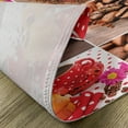 thumbnail image 5 of Ambesonne Coffee Place Mats Set of 4, Mugs Polka Dots Flowers, Standard Size, Brown Red, 5 of 6