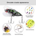 thumbnail image 1 of Anzuelo de pesca Cicada 8 colores colorido forma suave 5cm/6g ANGGREK Otros, 1 of 8