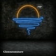 thumbnail image 3 of Glowneon Sunset Ocean Led Light, Ocean Shine Neon Sign, Sunset Ocean Led Sign, 3 of 4