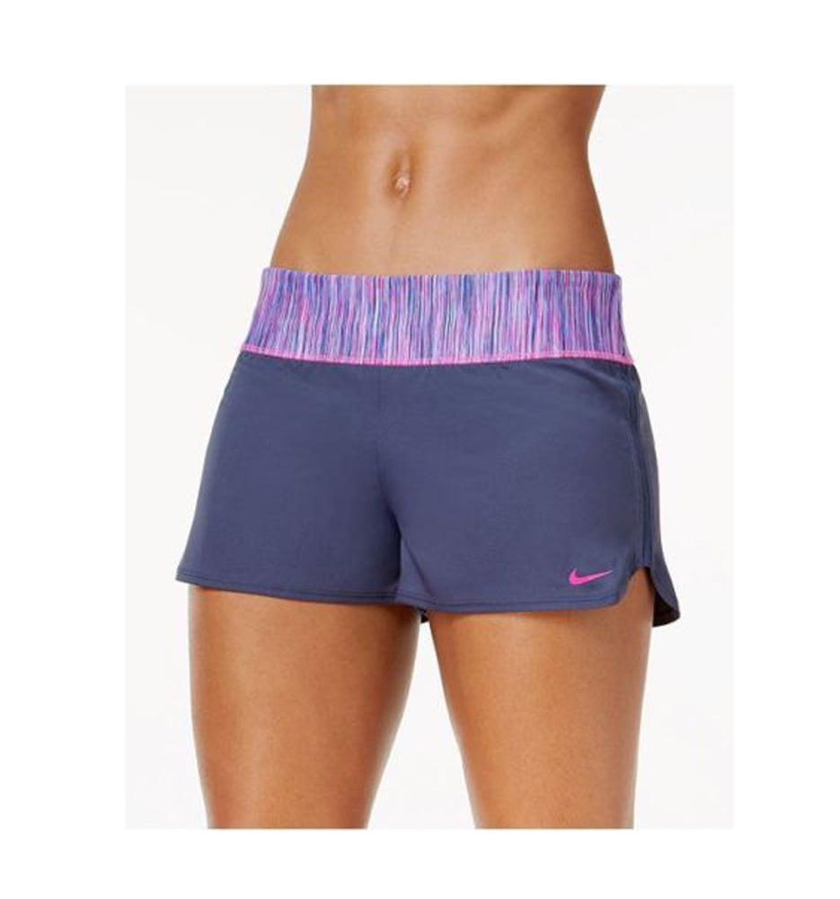 Nike Women Element Swimming Board Shorts NESS8278DS Gray/Pink M ...