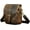 0 1168 Brown, variant on Men Leather Fashion Mini Messenger Crossbody Bag Designer Hook Organizer Waist Belt Bag Pack