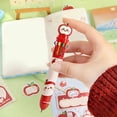 thumbnail image 6 of Back_to_School Supplies Under $1 dollars!Ballpoint Pens, Personalized Red Apples Black Cats 10-Color Ballpoint Pen Fast-Drying Colored Pens ForStylish And Multifunctional Ballpoint Pens 10ml, Red, 6 of 6