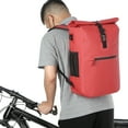 thumbnail image 3 of Yabuy 3-in-1 Waterproof Bike Pannier Rear Rack Bag Backpack Shoulder Bag Cycling Commuting Bag Pack with Laptop Compartment, 3 of 7