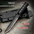 thumbnail image 2 of Kieccall Portable Outdoor Knife with Sheath and Necklace Compact Tool for Picnic Hiking Wilderness Survival, 2 of 8