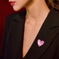 thumbnail image 6 of Breast Cancers Awareness Ribbon Pin, Sweater Collar Badge for International Women's Love Breast Day Clothes Decoration, 6 of 8