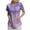 A04_Purple, variant on Towmus Womens Christmas Scrub Tops Cute Print V Neck Short Sleeve Shirts Nurse Uniforms Graphic Blouses with Pockets S-3XL