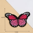 thumbnail image 5 of 10Pcs Embroidered Fabric Patches Butterfly Applique Iron On Butterfly Patches for Clothes Jackets Jeans Bag Decoration, 5 of 8