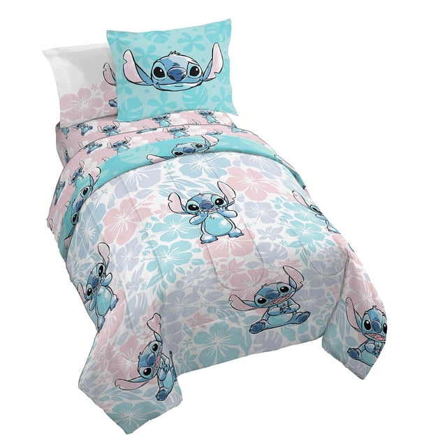 Set de edredón Jay Franco Disney Lilo & Stitch Twin Kids