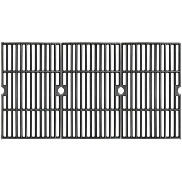 16 1/4'' Cooking Grates for Dyna Glo DGF510SBP, DGF510SSP, DGF510SSP-D, Backyard :BY12-084-029-98, BY13-101-001-13, BY14-101-001-04, Uniflame GBC1059WB, GBC1059WB-C, GBC1059WE-C. 3 Pack