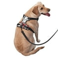 thumbnail image 3 of Lsque Monkey Dog Harness, No-Pull Pet Harness with 2 Leash Clips, Adjustable Soft Padded Dog Vest with Easy Control Handle for Large Dogs-Medium, 3 of 9