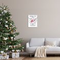 thumbnail image 3 of Stupell Industries Funny Pet Christmas Song Holiday Painting White Framed Art Print Wall Art, 16 x 20, 3 of 9