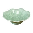 thumbnail image 4 of Cuenco de cerámica Macarena para frutas plato decorativo Verde claro, 4 of 8