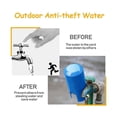 thumbnail image 5 of Water Faucet Lock Outdoor/Kitchen/Garden Hose Tap Faucet Lock Anti-Theft Child-Proof Metal Faucet P, 5 of 5