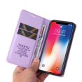 thumbnail image 5 of Funda para iPhone XS MAX Estuche de Cuero PU Tipo Cartera con Ranuras para Tarjetas y Cierre Magnético, 5 of 5
