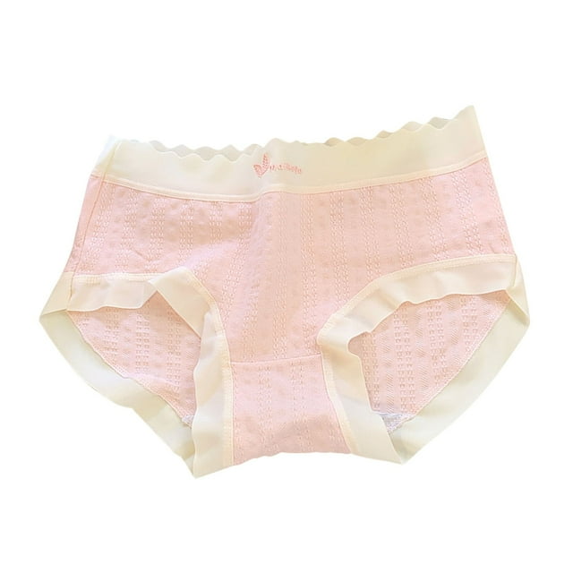 Ultra-Soft Cotton Imitation Girls Underwear - Breathable Mid Rise Hypoallergenic Panties (3-15Y)