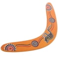 thumbnail image 1 of Boomerang de madera Flying V en forma de maniobra Dardo Platillo al aire libre Juguete volador divertido, 1 of 7