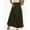 Army Green, variant on Qulqfy Womens Summer Maxi A-Line Long Skirts Flowy Plus Size Boho with Pockets Army Green Drawstring Skirts for Women L
