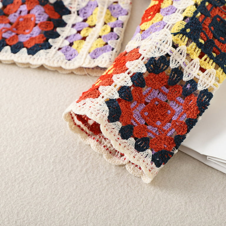 Coatigan of Many Colors Crochet Pattern - #AC04315
