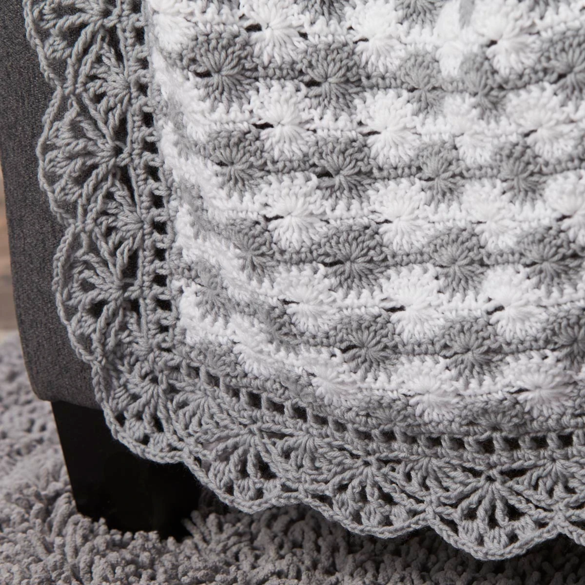 Herrschners® Cloudburst Throw Crochet Kit