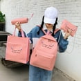 thumbnail image 4 of HongMinWen Cute Backpack 6Pcs Set for Student, Coquette Backpack Cute Rucksack Fashion Travel Daypack, Premium Materials for Lasting Comfort, 4 of 4