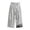 A-Light Gray836, variant on Chinese Character Print Capri Pants For Women Wrap Tie High Waist Street Daily Trousers
