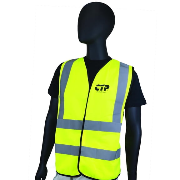 CTP Hi-Vis Safety Vest Reflective Size L