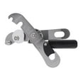 thumbnail image 1 of Almencla Descendeur Auto-Frein pour Corde de 9-13 mm Escalade sur Rocher Grotte Rapprochement - Gris, 1 of 2