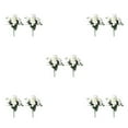 thumbnail image 3 of Youkk 2pcs Easy To Clean – Realistic Appearance – Artificial Flowers For Wedding white 5Set, 3 of 6