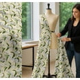 thumbnail image 5 of Soimoi Cotton Voile Fabric Leaves & Lily Floral Print Fabric by The Yard 56 Inch Wide, 5 of 7