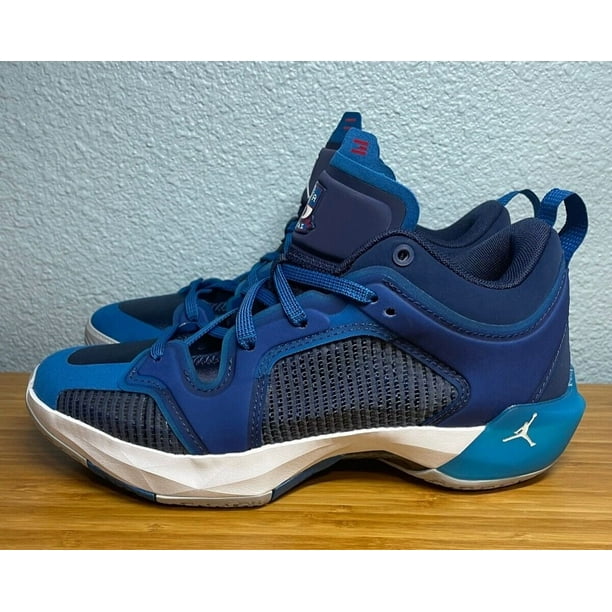 Ni - ke Ni - ke Air Jordan XXXVII 37 Low Fraternity Military Blue DV9909-401 Men’s Size 7
