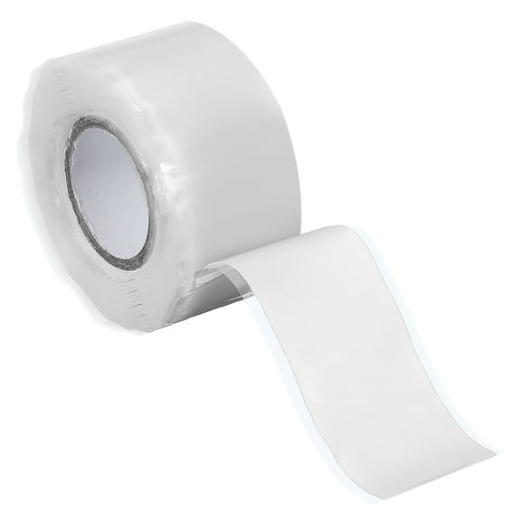 Self Fusing Silicone Tape, 1" x 10ft Silicone Sealing Tape Plumbing Pipe Repair Tape for Handles Plumb Hose Pipe Leaks, White