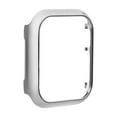 thumbnail image 6 of Compatible for Apple Watch Series 10 46mm Case [NO Screen Protector], Aluminum Alloy + Hard PC Bumper Case Protective Cover Frame Compatible for iWatch Series 10 46mm, Silver, 6 of 7