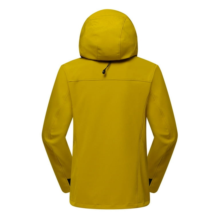 Dianli Women Winter Coats Rain Coat Waterproof Long Sleeve Loose Fit Cozy  Solid Rain Jacket Outdoor Hooded Raincoat Windproof Top Stylish Deals You  Can't Miss 
