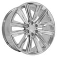 thumbnail image 3 of OE Wheels CA91 24 Inch Rims and Tires Fit Escalade Sport Style 6x139.7 24x10 Chrome - Hollander 4869 - iMove Gen2 AS 305/35-24 (Set of 4), 3 of 5
