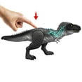 thumbnail image 3 of Jurassic World Muscle Madness Tyrannosaurus Rex Action Figure, T-Rex with Grow Feature & Roar, 3 of 6