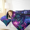 thumbnail image 4 of Homewish Pink Lotus Leaves Bedding Comforter Set,Cartoon Dragon Twin Comforter Sets,Fantasy Theme Bedding Set For Teens,Ultra Soft Home Decor Reversible,2-Piece, 4 of 8